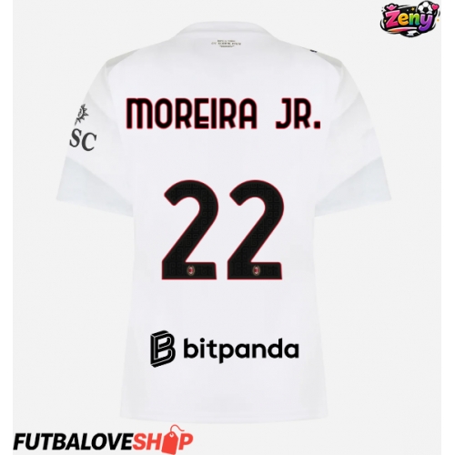 Dres AC Milan Diego Moreira #22 Preč pre Ženy 2026-27 Krátky Rukáv